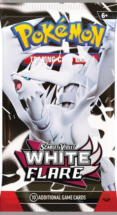 White Flare Booster Pack  White Flare Sealed Near Mint  English
