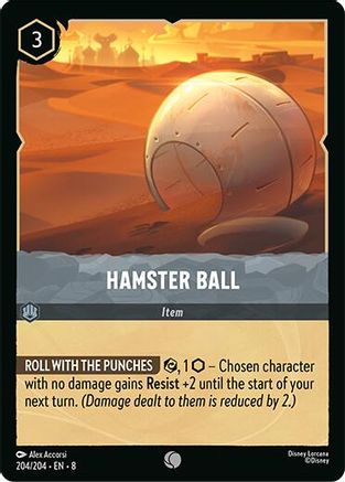 Hamster Ball 204/204 Reign of Jafar Common Near Mint  English