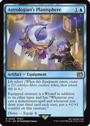 Astrologian's Planisphere #46 Final Fantasy Rare Foil Near Mint  English