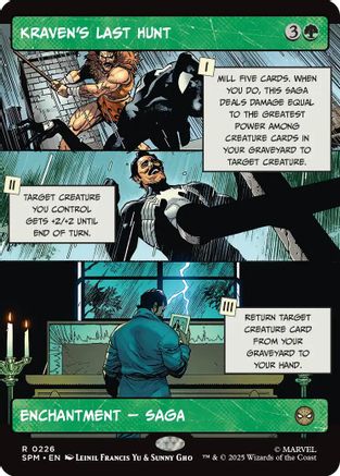 Kraven's Last Hunt (Borderless) #226 Marvel's Spider-Man Rare Near Mint  English