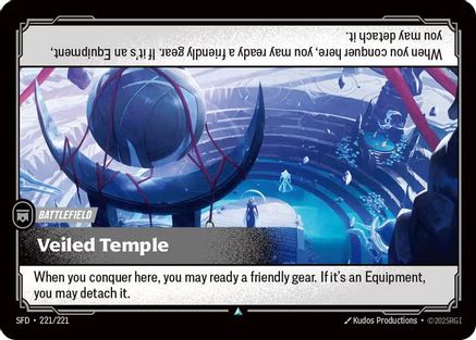 Veiled Temple 221/221 Spiritforged Uncommon Foil Near Mint  English