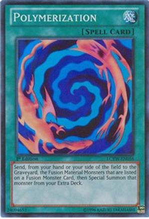 Polymerization Legendary Collection 3: Yugi's World LCYW-EN056 Near Mint Super Rare English 1st Edition