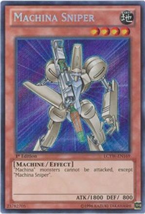 Machina Sniper Legendary Collection 3: Yugi's World LCYW-EN169 Near Mint Secret Rare English 1st Edition