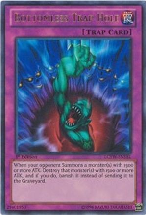 Bottomless Trap Hole Legendary Collection 3: Yugi's World LCYW-EN181 Near Mint Ultra Rare English 1st Edition