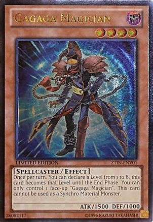 Gagaga Magician ZTIN-ENV01 2013 Zexal Collection Tin Ultimate Rare Near Mint  English