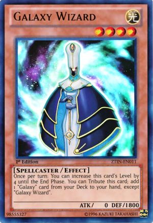 Galaxy Wizard ZTIN-EN011 2013 Zexal Collection Tin 1st Edition Ultra Rare Near Mint  English