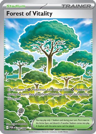 Forest of Vitality 109/088 Perfect Order Ultra Rare Near Mint  English
