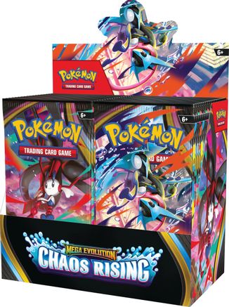 Chaos Rising Booster Box  Chaos Rising Sealed Near Mint  English