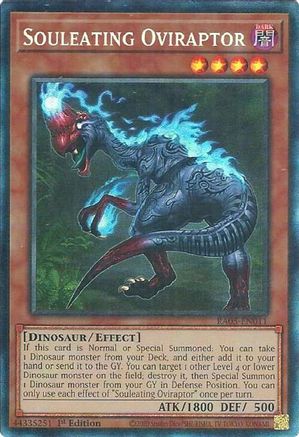 Souleating Oviraptor RA05-EN011 Rarity Collection 5 1st Edition Collector's Rare Near Mint  English