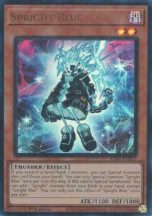 Spright Blue (Ultra Rare) RA05-EN021 Rarity Collection 5 1st Edition Ultra Rare Near Mint  English