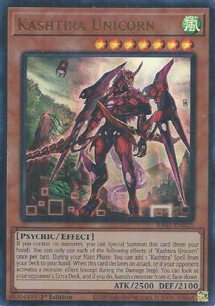 Kashtira Unicorn (Ultra Rare) RA05-EN025 Rarity Collection 5 1st Edition Ultra Rare Near Mint  English