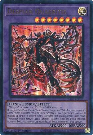 Despian Quaeritis (Ultra Rare) RA05-EN036 Rarity Collection 5 1st Edition Ultra Rare Near Mint  English