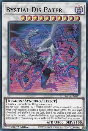 Bystial Dis Pater RA05-EN041 Rarity Collection 5 1st Edition Super Rare Near Mint  English