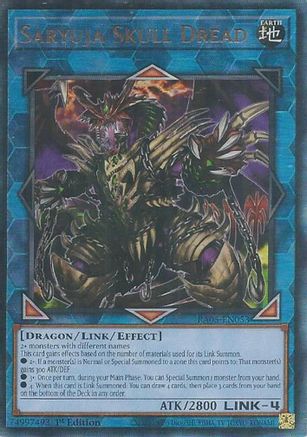 Saryuja Skull Dread (Ultimate Rare) RA05-EN053 Rarity Collection 5 1st Edition Ultimate Rare Near Mint  English