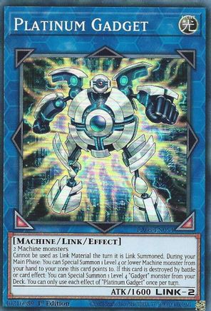Platinum Gadget RA05-EN054 Rarity Collection 5 1st Edition Super Rare Near Mint  English