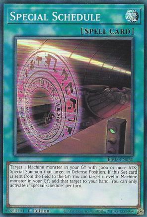 Special Schedule RA05-EN060 Rarity Collection 5 1st Edition Super Rare Near Mint  English