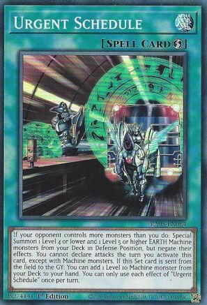 Urgent Schedule RA05-EN064 Rarity Collection 5 1st Edition Super Rare   English