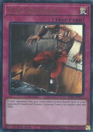 Trap Dustshoot (Ultra Rare) RA05-EN077 Rarity Collection 5 1st Edition Ultra Rare   English
