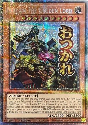 Eldlich the Golden Lord RA05-EN097 Rarity Collection 5 1st Edition Starlight Rare Near Mint  English