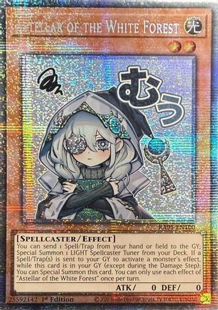Astellar of the White Forest RA05-EN100 Rarity Collection 5 1st Edition Starlight Rare Near Mint  English