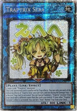 Traptrix Sera RA05-EN104 Rarity Collection 5 1st Edition Starlight Rare   English