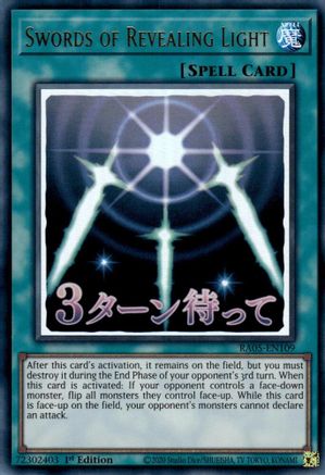Swords of Revealing Light RA05-EN109 Rarity Collection 5 1st Edition Ultra Rare   English