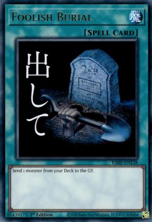 Foolish Burial RA05-EN138 Rarity Collection 5 1st Edition Ultra Rare Near Mint  English