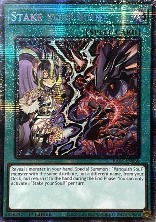 Stake your Soul! RA05-EN069 Rarity Collection 5 1st Edition Starlight Rare Near Mint  English