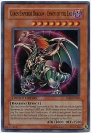 Chaos Emperor Dragon - Envoy of the End The Lost Millennium TLM-ENSE2 Near Mint Ultra Rare English Limited