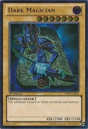 Dark Magician (UTR) Starter Deck: Yugi Reloaded YSYR-EN001 Near Mint Ultimate Rare English 1st Edition