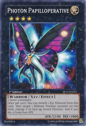 Photon Papilloperative (Starfoil) Star Pack 2014 SP14-EN025 Near Mint Rare English 1st Edition