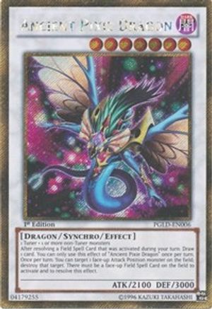 Ancient Pixie Dragon Premium Gold PGLD-EN006 Near Mint Secret Rare English 1st Edition