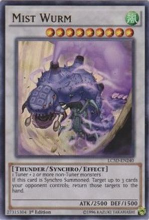 Mist Wurm Legendary Collection 5D's LC5D-EN240 Near Mint Ultra Rare English 1st Edition