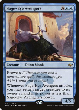 Sage-Eye Avengers Fate Reforged 50 Near Mint Rare English Normal