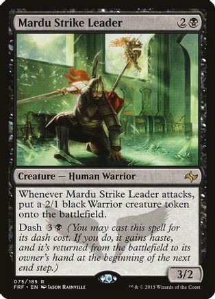 Mardu Strike Leader Fate Reforged 75 Near Mint Rare English Normal