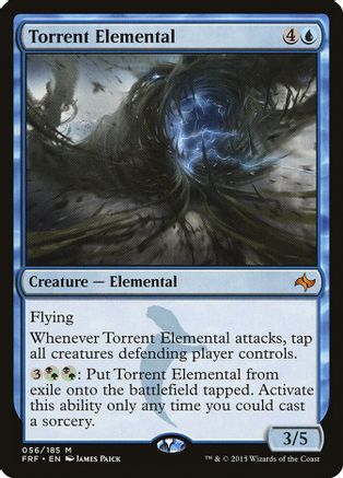 Torrent Elemental Fate Reforged 56 Near Mint Mythic English Normal