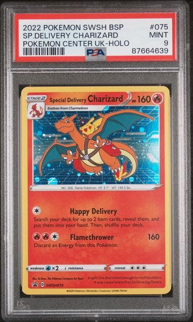 PSA 9 Special Delivery Charizard