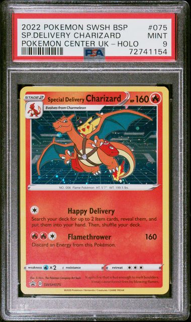 PSA 9 Special Delivery Charizard